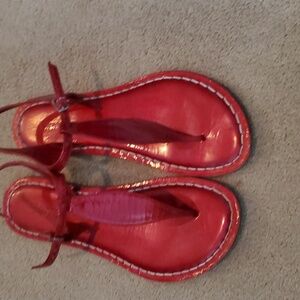 Bernardo size 9 Red Sandals